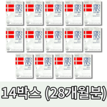 크리스찬한센 덴마크 유산균 이야기, 14박스, 60캡슐