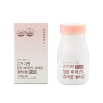 의사가 만든 닥터에비던스 근거기반 맛있는 레몬맛 철분 비타민C 츄어블 2개월분, 60개입, 1개