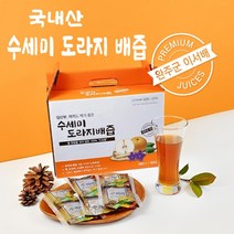 국내산 100% 배 도라지 즙 수세미 도라지배즙 진액 농축액 엑기스 목에좋은 건강즙, 1박스, *****