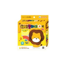 허니클레이 4색 벌크 18g4색, 멀티컬러, 72g