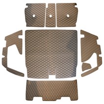 차팡 트렁크매트 벤츠 GLC 1세대 클래스(16년~) 가솔린/디젤/페리호환 에어서스펜션유/무 차박매트 풀커버 + 도어매트, 가솔린/디젤/페리호환_에어서스펜션 유, [SS]웜그레이