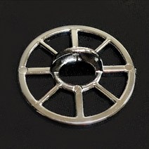 AZ62P1A 뜅녁룀욕실용품 욕조망 35mm 5개세트 욕조마개망 화이트 크롬 머리카락 거름망 욕조 배수구망 배수구 덮개 숏블쌌 4So67_4e8w 욕실용품 욕실잡화 기타욕실용품 욕조캡, 크롬(5개)