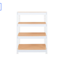 스피드랙 V2 선반 4단 1000 x 600 x 1800 mm, 화이트(앵글)