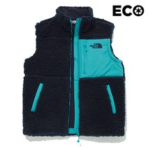 [노스페이스] 키즈 플레이 그린 플리스 베스트 NV4FM55S_DNA