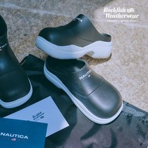 락피쉬 웨더웨어 ROCKFISH WEATHERWEAR [X NAUTICA] 헤이든 클로그 HAYDEN CLOG - BLACK