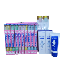 코도모칫솔 전사이즈 10개입+블루베베 무불소치약 2개+덴탈e케어칫솔 (초)미세모 2개 1세트 못뱉는아이용 에코서트 USDA인증치약, 13M