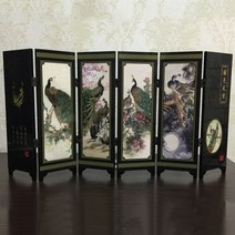개인 정보 보호 공작 방 칸막이 스크린 접이식 파티션 기념 선물 6 패널 내구성 유용한 부품 적합, 없음