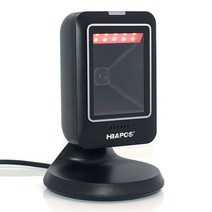 바코드 QR 코드 핸드 스캐너 2D 모든 라운드 데스크탑 자동 감지 데이터 매트릭스 usb 1D, 1개, 01 HBA-6300