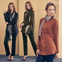 루시앙 루시앙_여성 루시앙 로맨틱 상하의+스카프 세트 3종 택1 (SD03789) (P001365516)