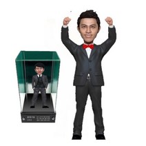 아바타피규어 주문제작 실사 남자 정장 피규어 퇴직 퇴직패 승진 승진패 트로피 감사 감사패 기념 기념패 축하 축하패 공로 공로패 선물, 4번- 양손 화이팅