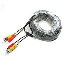 [ILLU]Coms CCTV 케이블 20m - BNC + DC 5.5 전원 회색 검정 CCTV악세사리 CCTV용품 CCTV부품 CCVT카메라 감시 보안TV_hAeEA, ff본상품ff