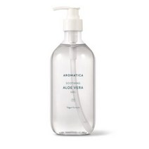 아로마티카 95% 유기농 알로에 베라젤 500ml 끈적임 없는 진정 수딩 젤 / 최신제조