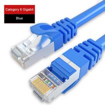 랜선분배기 이더넷 케이블 Cat6 Lan 첫번째5m UTP Cat 6 RJ 45 분배기 네트워크 RJ45 노트북 라우터용 트위스트 페어 패치 코드, [02] blue, [01] 0.5m