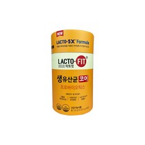 락토핏 생유산균 코어 프로바이오틱스 락토바실러스 120g (2gX60포) 프롤린 특허유산균 5속유산균모두함유 대한민국 1등 온가족 맛있는 유산균