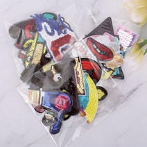 짱패브릭 (10장)미니스팽글와펜 랜덤세트