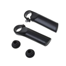 2PCS 자전거 바 엔드 그립 알루미늄 합금 22.2mm 핸들 바 REST MTB 접이식 자전거, 2개