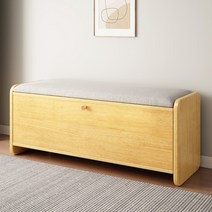 모듈선반 진열 베란다 의자 신발장 시트 가정용 소프트 단단한 나무, 1.0x0.3x0.45m, 목재 색상