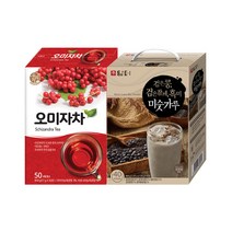 송원 오미자차 50T +담터 검은콩 미숫가루 40T