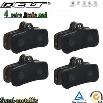 자전거브레이크패드 교체용 4 쌍 자전거 디스크 브레이크 패드 shimano saint m810 m820 zee m640 h01 mtb mountain e-bike 액세서리, dl-pd 008r