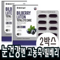 빌베리 루테인 눈건강영양제 안토시안 안토시니아 약2개월분 마리골드꽃추출물