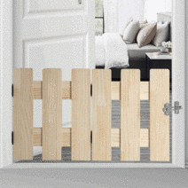 마리펫 국산 원목 댕댕 안전문 강아지 고양이 펜스 울타리 펫 도어 주문 제작, 소형(높이:50cm), 일체형, 72cm(문사이즈:73.5cm)