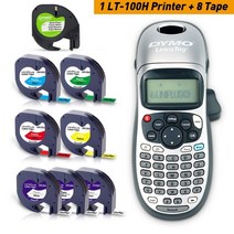 라벨기 라벨프린터 송장프린터 lt100h dymo 메이커 링 기계 휴대용 dymo, lt-100h-테이프