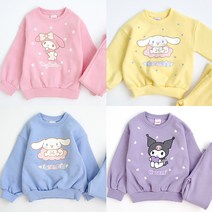 산리오 옷 프렌즈 나팔바지 상하복 마이멜로디 쿠로미 시나모롤 여아 옷 기모