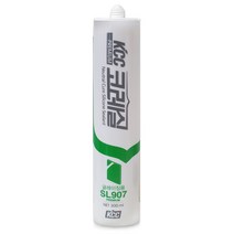 KCC 코레실 프리미엄 SL907 다용도 실리콘 유리 글레이징용 실란트 300ML, SL907 투명 1개