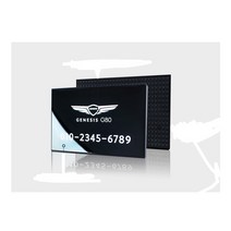 EQ900주차번호판 메탈형 색상별 럭셔리차량전화번호알림판 미끄럼방지, 메탈헤어라인 블랙
