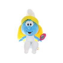 개구쟁이 스머프 스머페트 캐릭터 봉제 인형, 25cm, 혼합색상