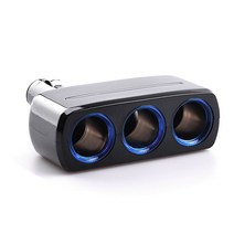 솔루스 LED 3구소켓 U64290 소캣 시거잭 시가잭