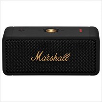 마샬 엠버튼 II 휴대용 무선 블루투스 스피커, Marshall-Emberton-Bluetooth-Speaker-Black-Brass, 블랙 + 골드