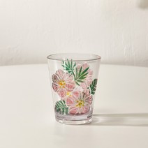 모던하우스 트로피컬하와이 플라워모양 텀블러 480ML PL0121057, D9.5 X H11.6 CM, 사진참조