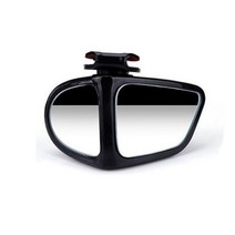 사이드미러보조거울 와이드 사이드 광각 자동차 반전 작은 원형 거울 앞뒤 바퀴 양면 보조 백미러 360 도 블라인드, Right Black