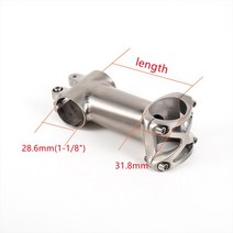 자전거 스템 1 1/8, 1.31.8x50mm