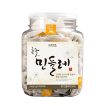 바른약초 흰꽃 민들레차 삼각티백, 1g, 100개