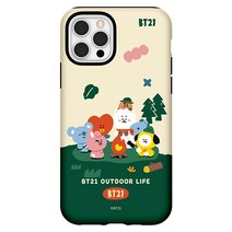 (사은품증정) BT21 그린 플래닛 콤보 휴대폰 케이스 아이폰12 미니