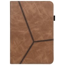 2023 귀여운 사슴 지갑 스탠드 커버 구글 픽셀 태블릿 케이스, 01 Google Pixel Tablet, 02 brown-business