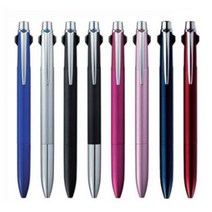 유니 제트스트림 프라임 3색 볼펜 SXE3-3000-07 0.7mm, 투톤블랙, 1개