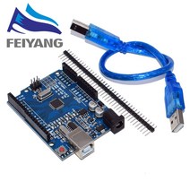 아두이노우노 아두이노 메가 키트 블루투스 R3 Arduino 용 CH340 칩 ATMEGA328 16 mhz가있는 케이블 UNO R3, 한개옵션0