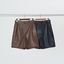로보 클래식 봄버 레더 팬츠