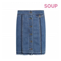 숲 버튼 포인트 데님 스커트(SV4DST0)