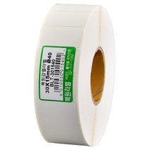 북원라벨 감열지 30X15mm 지관40mm 롤라벨 감열라벨 BLT-301540 바코드용라벨지