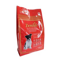 제니스 레드 1.2kg 큰알갱이 전견용 반습식사료, 단품, 단품