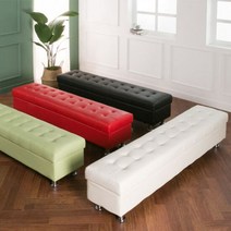에보니아 레오1800 벤치소파/미용실/병원/대기실/업소용쇼파, COLOR:블랙|STYLE:레오