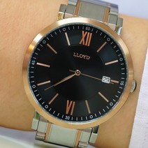 로이드 고급미 클래식 남성메탈시계 LL1G16T08RGS