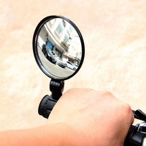 자전거 킥보드 관절 만능 백미러 다이소 전기 사이드 미러 밀러 롱플렉시블 후미 거울 접이식 후사경 핸들바 보조, 일반 원형 타입(1P)