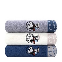 송월타올 스누피 스페이스40 160g 30수 타월 수건 호텔 세면, 스누피 스페이스 파랑 x 1장