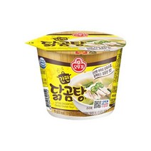 오뚜기 집밥 간편닭곰탕(컵국) 자취 혼밥 부모님 생일 간식 식사 도시락 10g, 8개