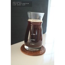[알코록 프랑스] 플루이 유리 저그 280ml 160ml - ARC FRUID JUG 아코록 유리 디켄터 비커 비이커